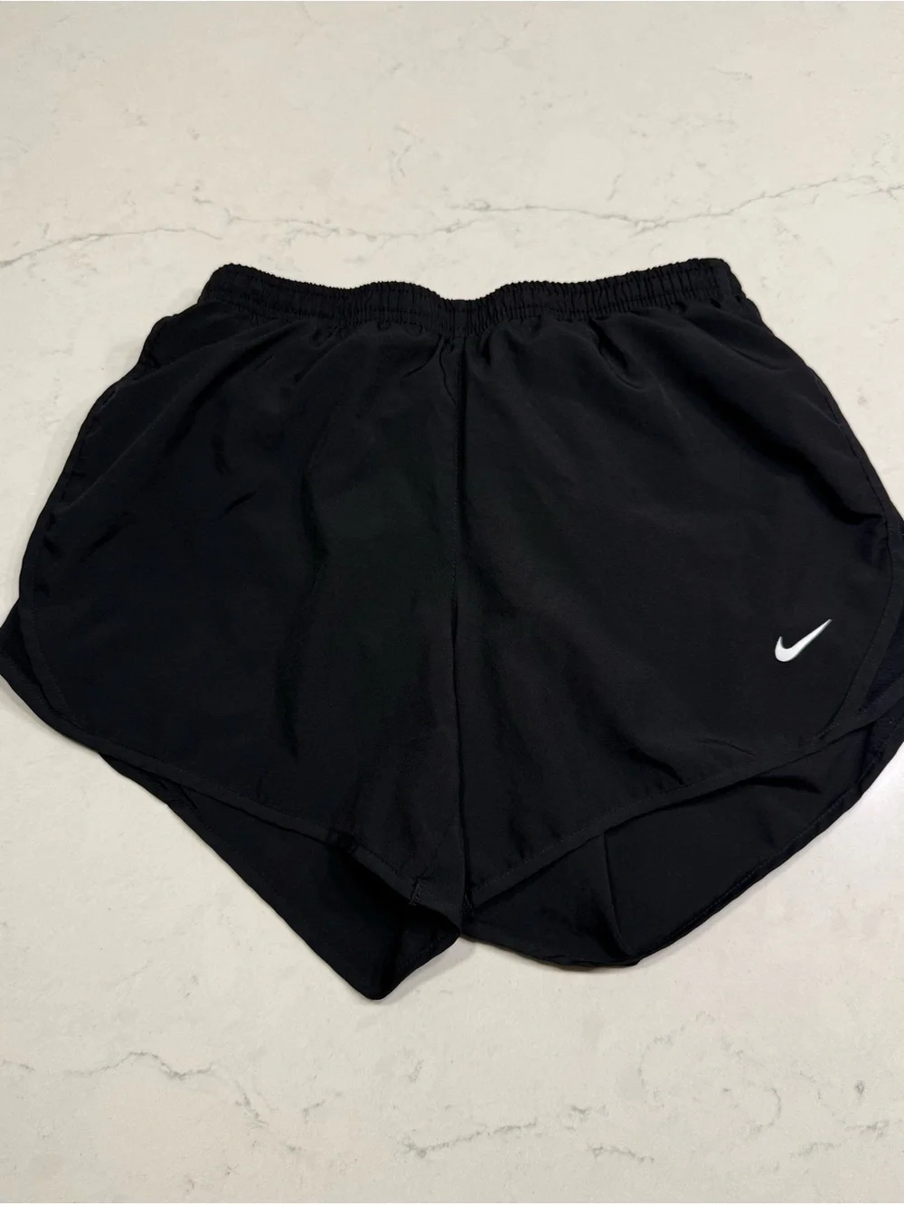 Nike Dri-Fit Black Youth Athletic Running Shorts